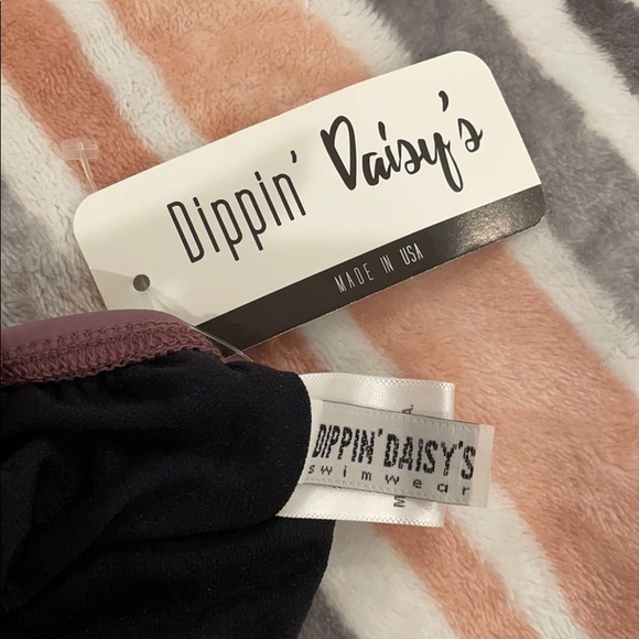 Trendy Purple High Thigh One Piece Swimsuit - Picture 4 of 8